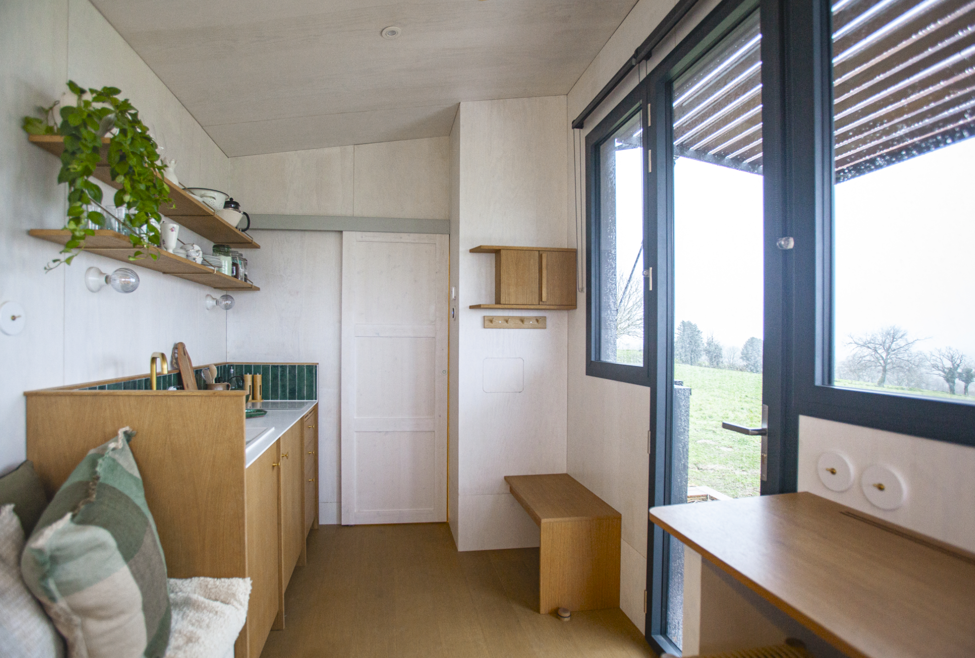 Photo 3/10 — Tiny House « Pépiite Périgord Vert - Tiny House avec Spa & Bain Nordique en Dordogne » à Saint-Mesmin Dordogne