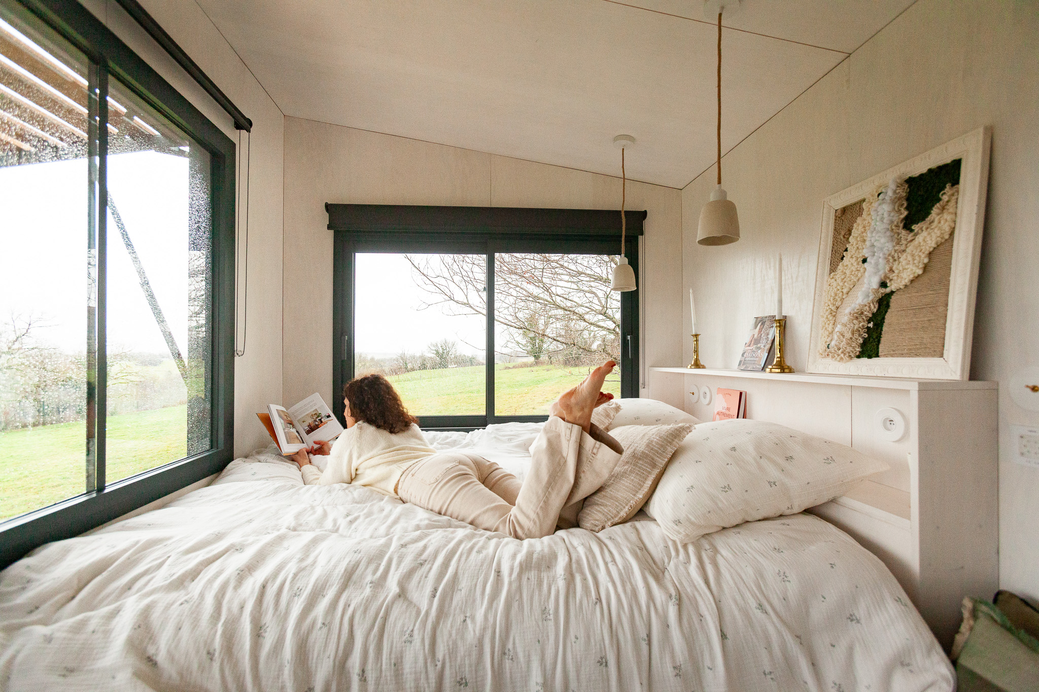 Photo 9/10 — Tiny House « Pépiite Périgord Vert - Tiny House avec Spa & Bain Nordique en Dordogne » à Saint-Mesmin Dordogne