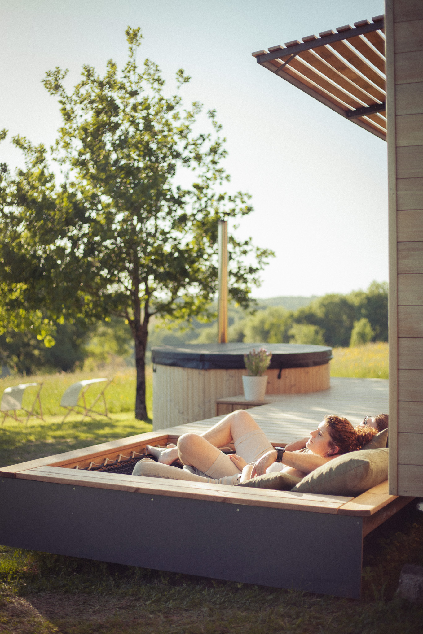 Photo 4/10 — Tiny House « Pépiite Périgord Vert - Tiny House avec Spa & Bain Nordique en Dordogne » à Saint-Mesmin Dordogne